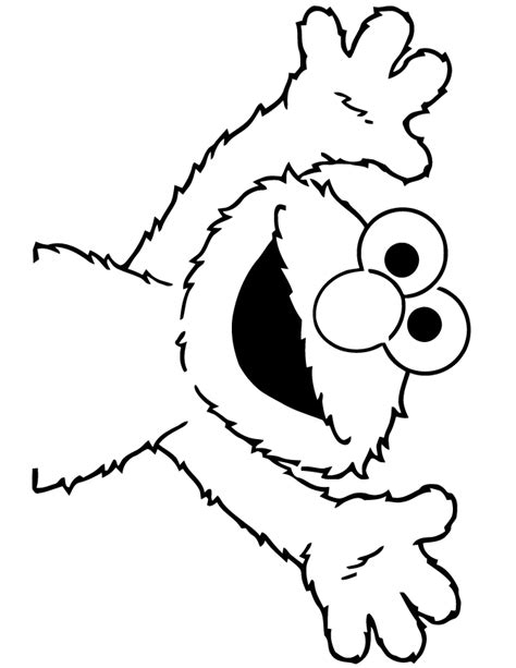 elmo  toddlers coloring page hm coloring pages elmo coloring
