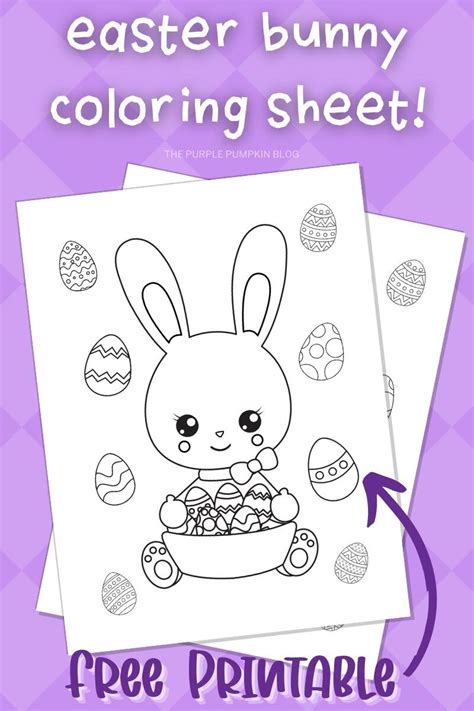 printable easter bunny activity sheets coloring pages