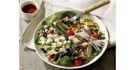 zesty chicken and black bean salad bowl starbucks s healthiest food