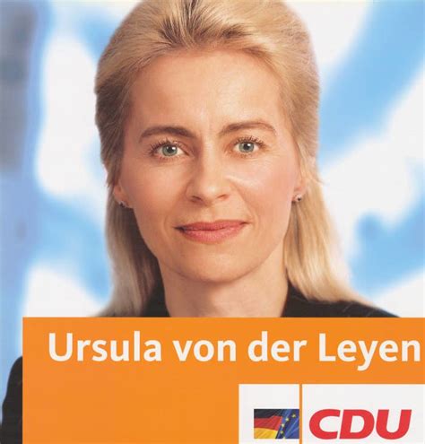 Ursula Von Der Leyen German Politician President Of The