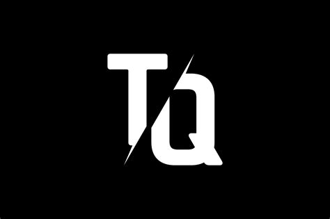 monogram tq logo design grafica  greenlines studios creative fabrica