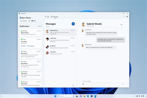 microsofts phone link app  lets   imessage   pc