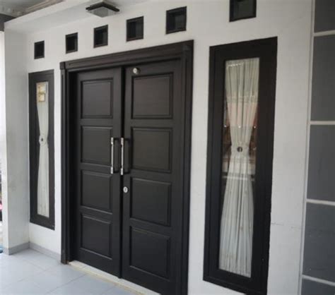 model pintu rumah minimalis pekanbaru interior