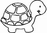 Turtle Coloring Pages Printable Kids Preschool Easy Sheets Visit Turtles sketch template