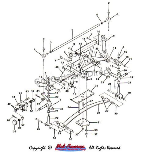 club car parts diagram front  wiring diagram