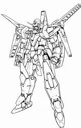 Gundam Mewarnai Kolorowanki Otakurevolution Lineart Gunpla Nicepng Mecha Bestcoloringpagesforkids sketch template