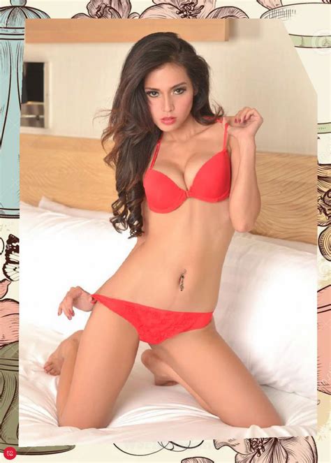 Full Sexy Foto Verra Vers Model Max Magazine Berbalut