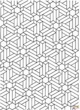 Illusion Optical Coloring Pages Printable Illusions Adult Print Papercraft Colouring Geometric Wallpaper Nature Pattern Visual Kids Da Colorare Patterns Color sketch template