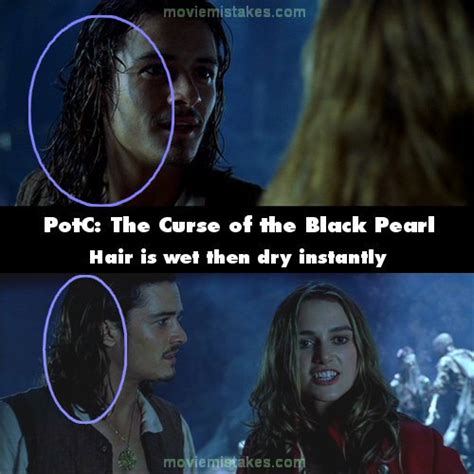 pirates of the caribbean the curse of the black pearl 2003 movie mistake picture id 57745