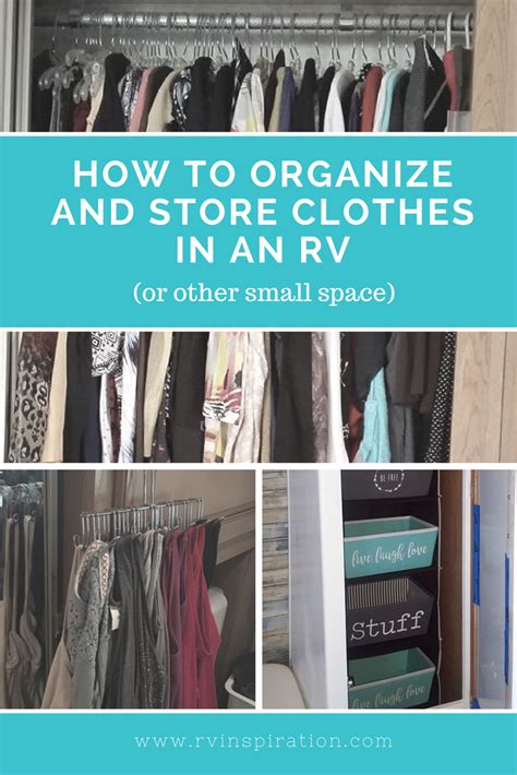 15 clothes storage and closet organization ideas rv inspiration
