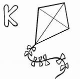 Kite Drawing Coloring Sketch Pages Pencil Flying Kids Kites Comments Clipart Paintingvalley Sketches sketch template