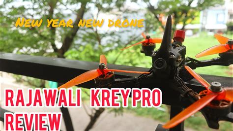 drone racing frame rajawali krey pro review youtube
