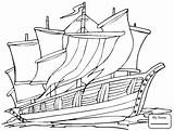 Coloring Pages Ships Ship Navy Columbus Printable Unique Getcolorings Sheet Getdrawings Color Colorings sketch template