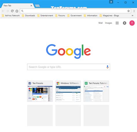 change homepage  google chrome  windows tutorials