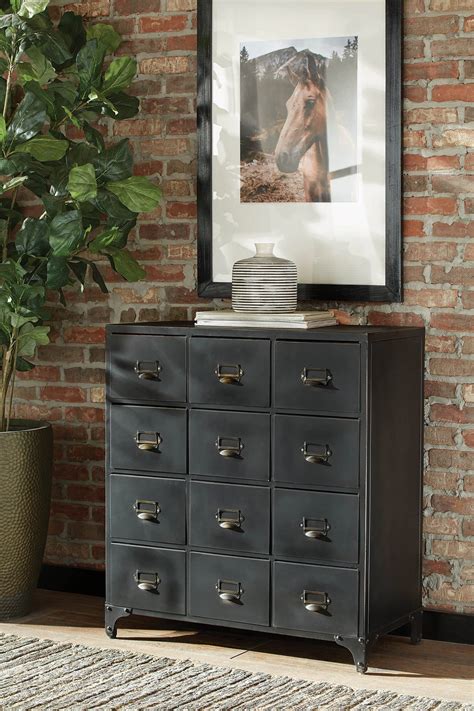 industrial black accent cabinet quality furniture  affordable