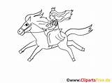 Pferd Prinzessin Reitet Herunterladen Ausdrucken Malvorlage Reiter Malvorlagen Pferde sketch template