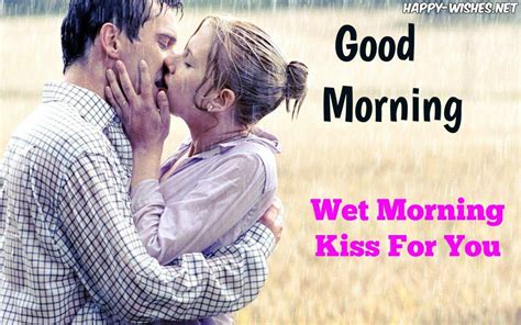 Romantic Coupel Kissing Good Morning Image Good Morning Kisses Good