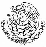 Bandera Dibujo águila Escudo Emblem Clipartmag Thecolor sketch template