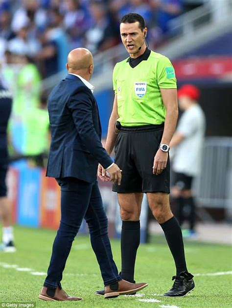 fifas referees  superb world cup start var  working