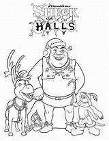 Shrek Coloring Pages Christmas Printable Cartoon Kids Clipart Babies Family Characters Print Library Disney Popular Posted Clip Books Loading sketch template