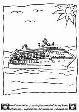 Coloring Pages Ship Cruise Disney Nursery Room Dream Ships Activities Color Pirate Printables Peep Bo Sheets Kids Wanted Ever Choose sketch template