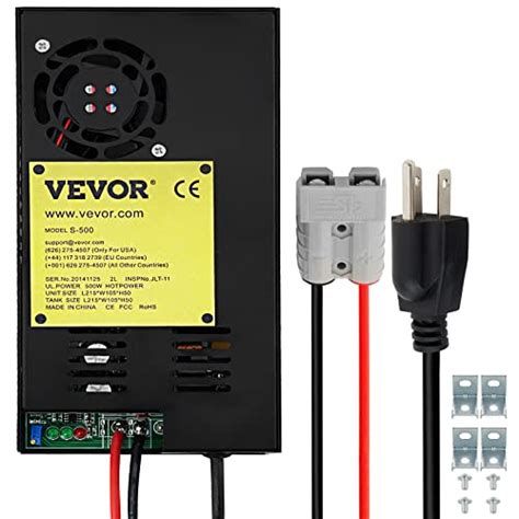 buy vevor  amp rv power converter charger  volt ac   volt dc power supply battery