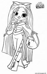 Coloring Omg Swag Doll Lol Pages Suprise Fashion Printable Print sketch template