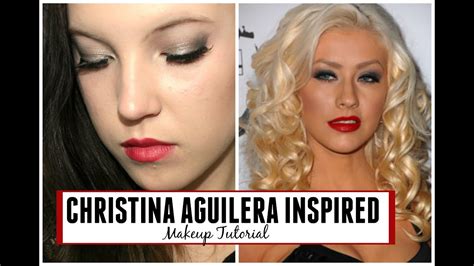 Christina Aguilera Inspired Makeup Tutorial 👌 Collab W Mirandacooliz