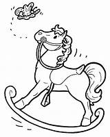 Coloring Rocking Pages Horse Kids Printable Chair Getcolorings Print Para Horses Color Colorear Getdrawings sketch template