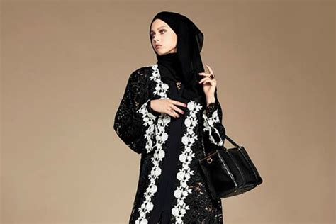 dolce and gabbana launches hijab and abaya collection tablet magazine