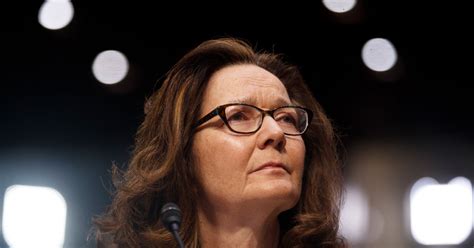 gina haspel vows she will never allow torture if confirmed to run c i a