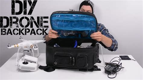 diy drone backpack youtube