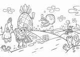 Spongebob Jellyfish Catching Bob Esponja 為孩子的色頁 sketch template