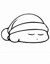Kirby Coloring Pages Sleeping Print Colouring Printable Cute Kids Birthday Comments Clipartmag Coloringhome Drawing Hmcoloringpages Popular Open sketch template