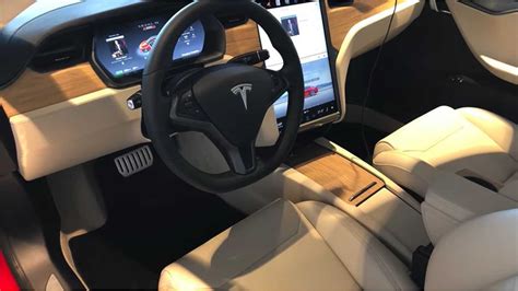 up close look at tesla s newly refreshed interior insideevs photos