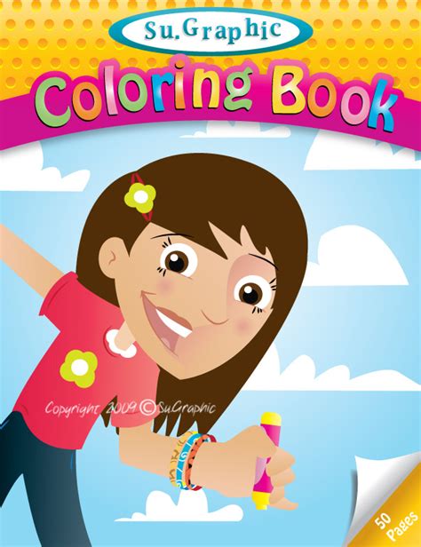 coloring book cover  su graphic  deviantart