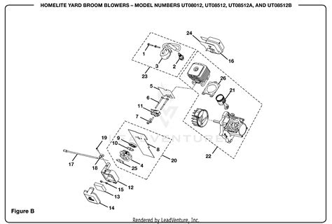 homelite leaf blower parts diagram wiring