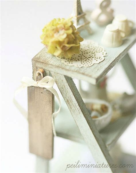 beautiful miniature dollhouse accessories shabby chic style