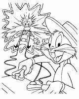 Coloring Bugs Bunny Pages Coloringpages1001 sketch template