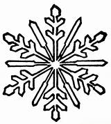 Schneeflocke Ausmalen Snowflake Clipart sketch template