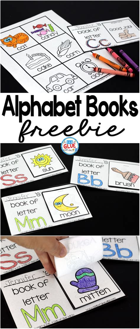 alphabet flip book printable