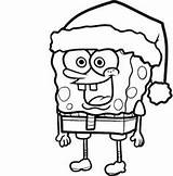 Spongebob Coloring Christmas Pages Santa Hat Drawings Drawing Minion Sheets Clipartmag Anycoloring Choose Board Popular Cartoon sketch template