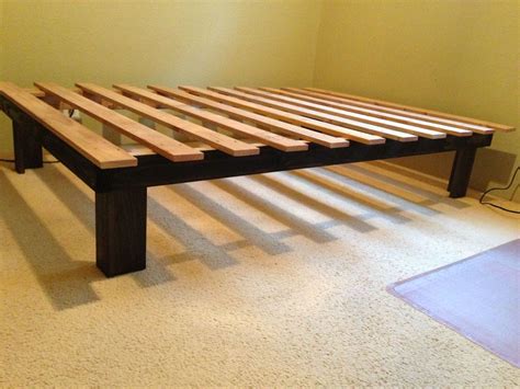 cheap easy  waste platform bed plans diy bed frame diy platform