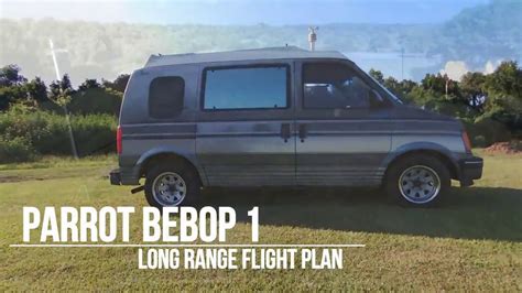 parrot bebop  long range flight plan youtube
