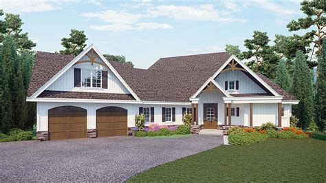 house plan  country craftsman style house plan   sq ft  bed  bath  car