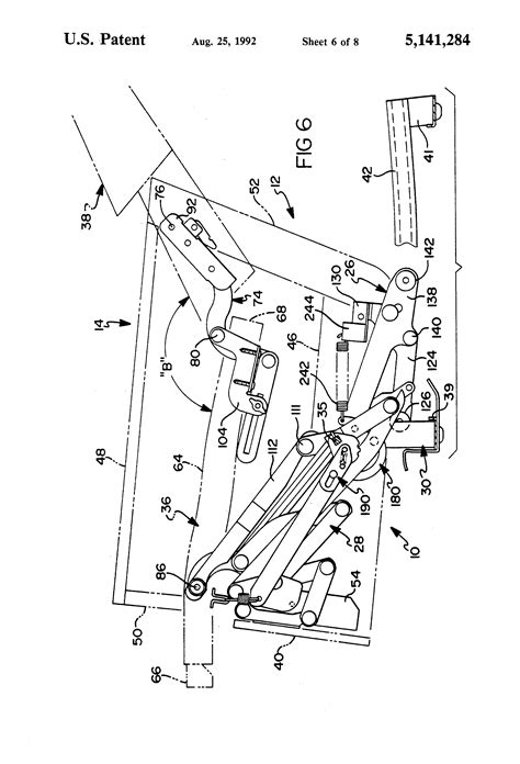 lane recliner repair diagram