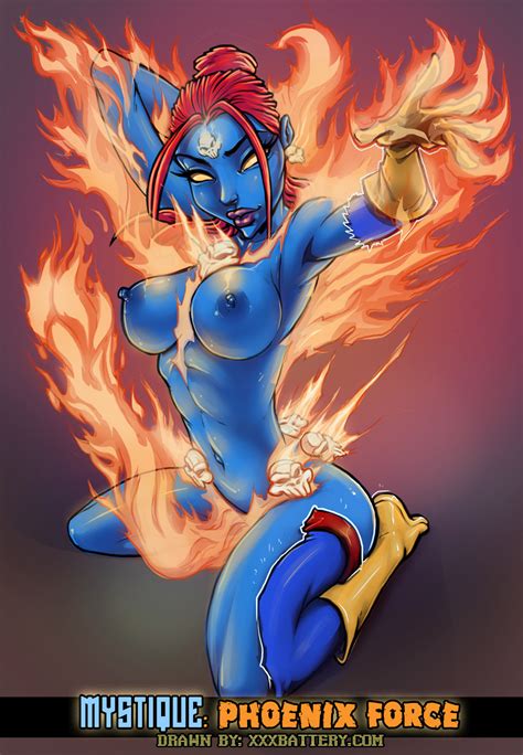 phoenix force pinup art mystique nude hentai images sorted luscious