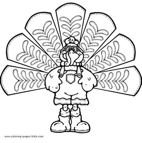 thanksgiving color page coloring pages  kids holiday seasonal