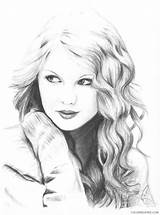 Swift Coloring Taylor Pages Realistic Coloring4free Drawing Printable People Drawings Celebrities Sheets Choose Sketches Related Posts Board sketch template