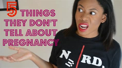 5 things they don t tell about pregnancy youtube